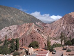 The colorful hills around Purmamarca